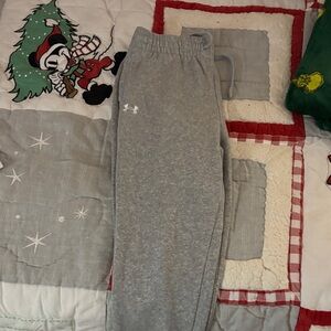 Under Armour Kids Light Gray Sweatpants